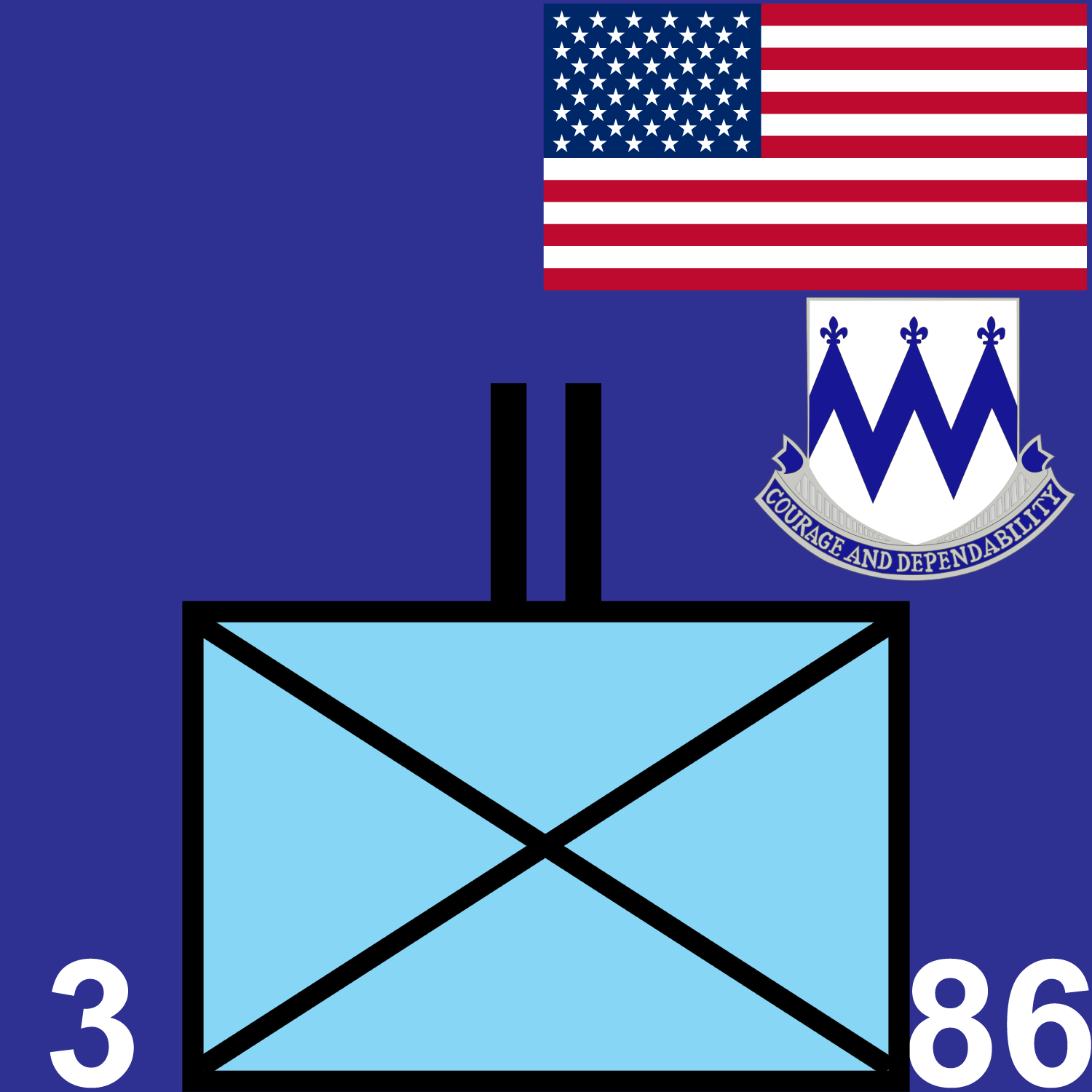 3d Battalion, 86th Infantry Regiment icon